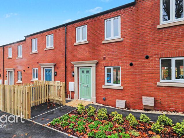 3 Bedroom Terraced House To Rent In Erasmus Drive, Derbyshire, DE1