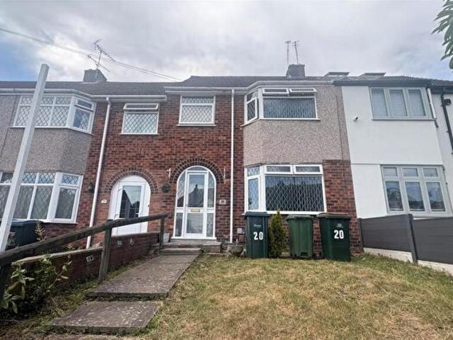 3 Bedroom Terraced House To Rent In Gretna Road, Finham, Coventry, CV3