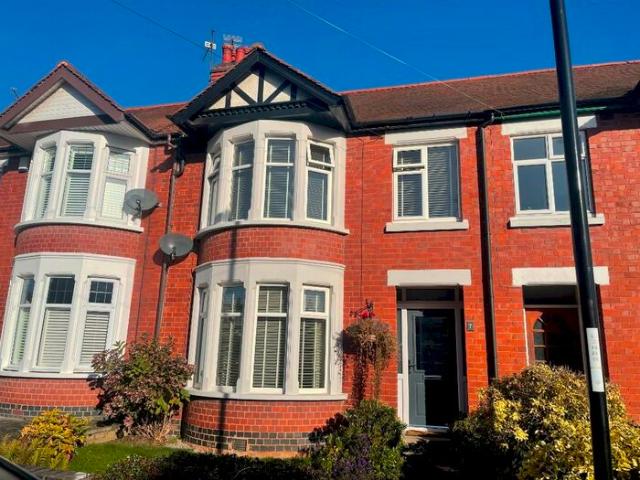 3 Bedroom Terraced House To Rent In Gregory Avenue, Green Lane, Coventry, West Midlands, CV3