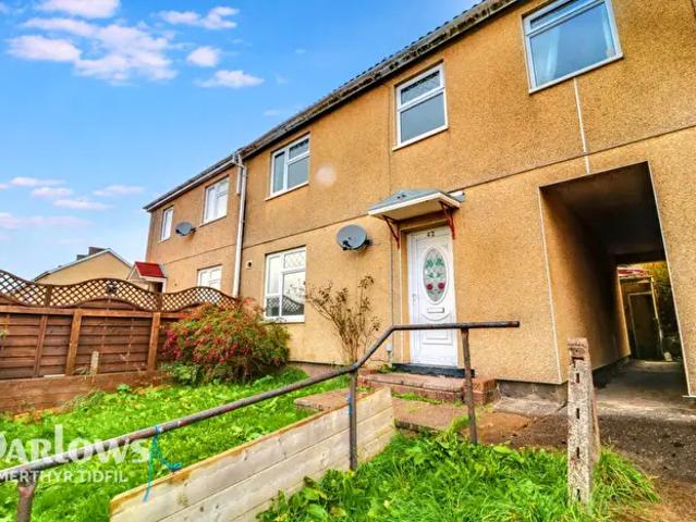 3 Bedroom Terraced House To Rent In Heol Onen, Ebbw Vale, NP23