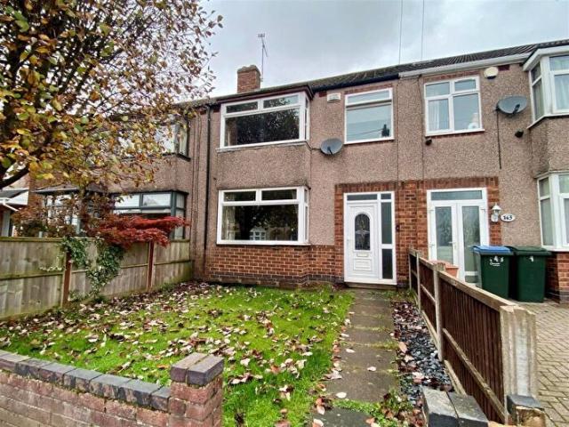 3 Bedroom Terraced House To Rent In Overslade Crescent, Coundon, Coventry, CV6