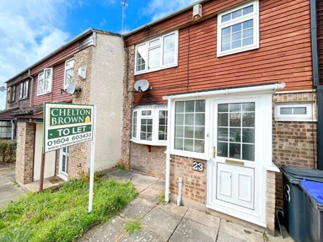 3 Bedroom Terraced House To Rent In Poppyfield Court, Northampton, Northamptonshire, NN3