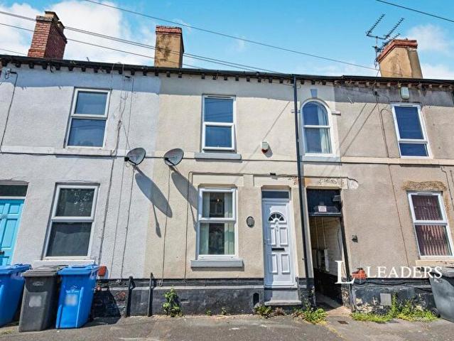 3 Bedroom Terraced House To Rent In Shaw Street, DE22