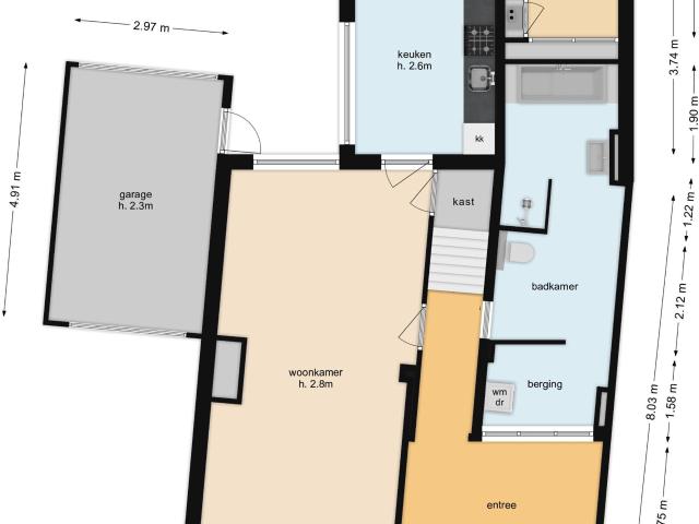 3 bedrooms hoekwoning Surface Area: 154m2