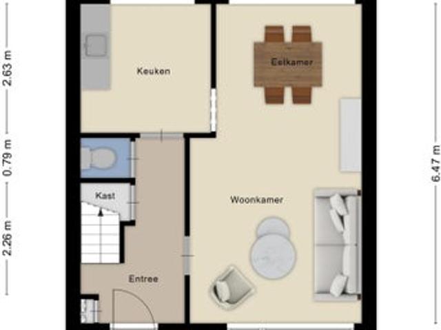 3 bedrooms House Surface Area: 84m2 Unfurnished Available from: 2026 09 01