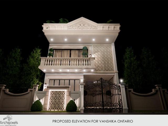 3 BHK Villa in Anora Kala for resale Lucknow. The reference number is 19034240