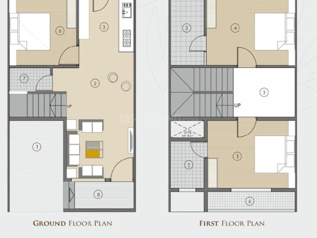3 BHK Villa in Geeta Nagar for resale Vapi. The reference number is 12863891