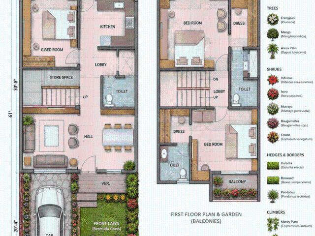 3 BHK Villa in Manglia for rent Indore. The reference number is 20521966