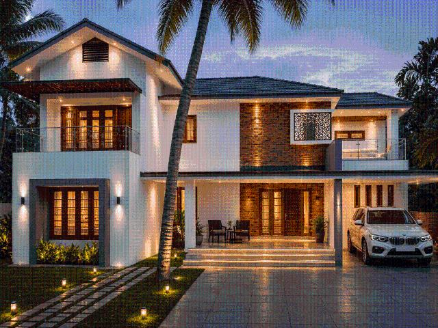 3 BHK Villa in Mannuthy for resale Thrissur. The reference number is 20962766