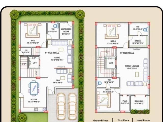 3 BHK Villa in Maheshwaram for resale Hyderabad. The reference number is 21147700