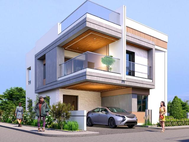 3 BHK Villa in Mallampet for resale Sangareddy. The reference number is 20234837