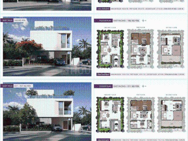 3 BHK Villa in Nadergul for resale Hyderabad. The reference number is 21025625