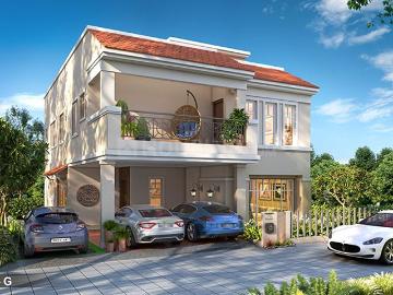 3 BHK Villa in Navalur for resale Chennai. The reference number is 12346001