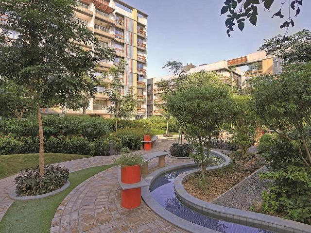 3 BHK Apartment in Chandkheda for resale Ahmedabad. The reference number is 19133663