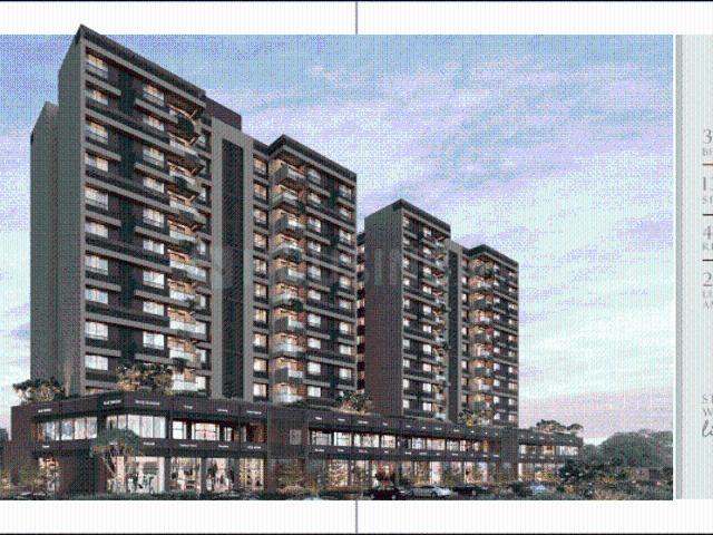 3 BHK Apartment in Chandkheda for resale Ahmedabad. The reference number is 20980349