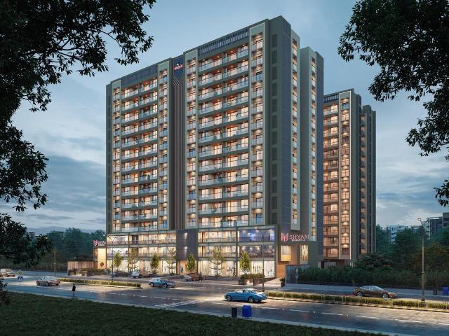 3 BHK Apartment in Chandkheda for resale Ahmedabad. The reference number is 20936648