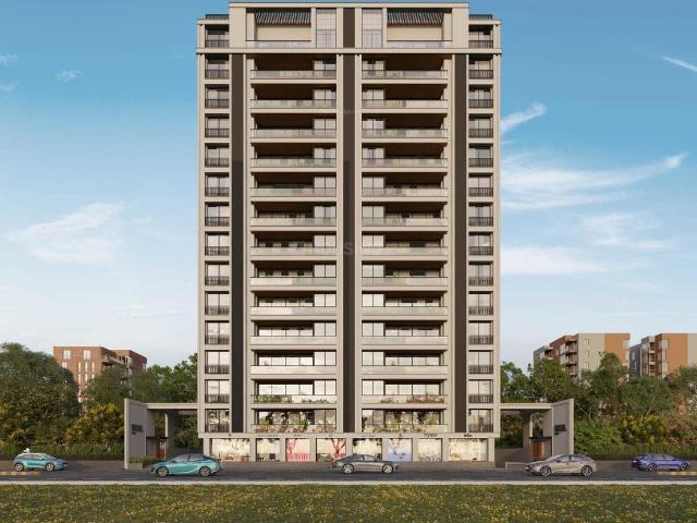 3 BHK Apartment in Vaishno Devi Circle for resale Ahmedabad. The reference number is 20946544
