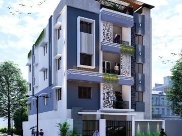 3 BHK Apartment in Chromepet for resale Chennai. The reference number is 19170024