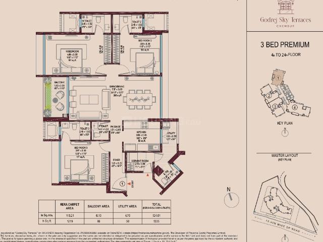 3 BHK Apartment in Anushakti Nagar for resale Mumbai. The reference number is 20369415