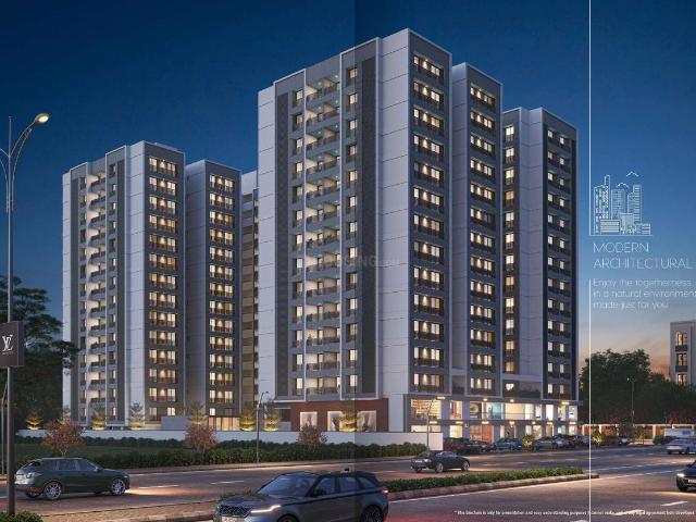 3 BHK Apartment in Adajan Gam for resale Surat. The reference number is 21262499