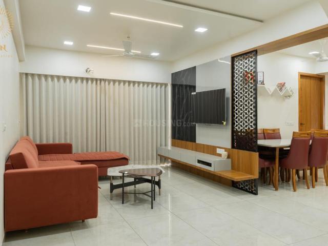 3 BHK Apartment in Bopal for rent Ahmedabad. The reference number is 20657729