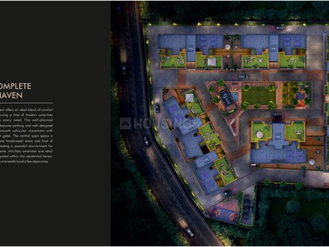 3 BHK Apartment in Bopal for resale Ahmedabad. The reference number is 18646109