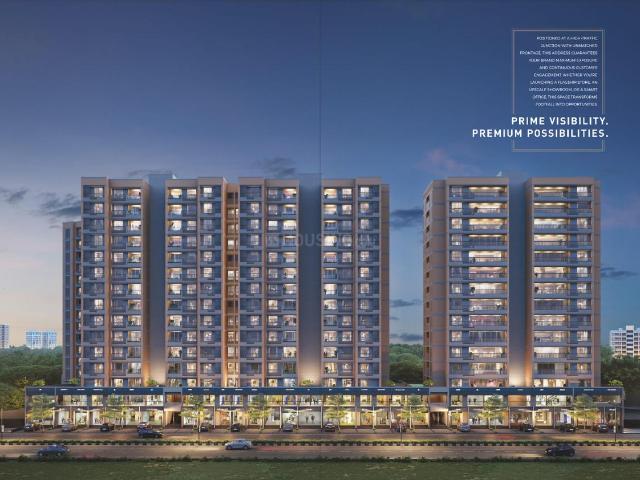 3 BHK Apartment in Bopal for resale Ahmedabad. The reference number is 18273368