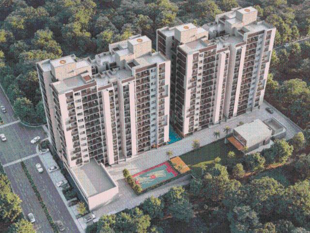 3 BHK Apartment in Bopal for resale Ahmedabad. The reference number is 21093305