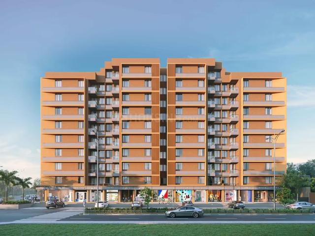 3 BHK Apartment in Bopal for resale Ahmedabad. The reference number is 21187398