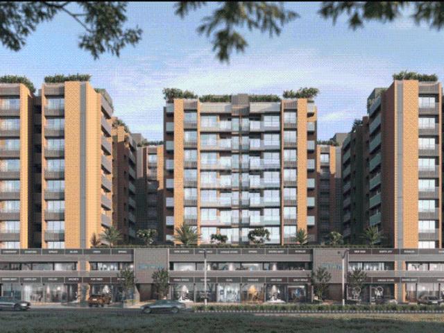 3 BHK Apartment in Bopal for resale Ahmedabad. The reference number is 21229987