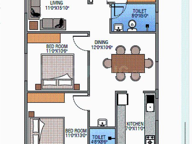 3 BHK Apartment in Banaswadi for resale Bengaluru. The reference number is 19763675