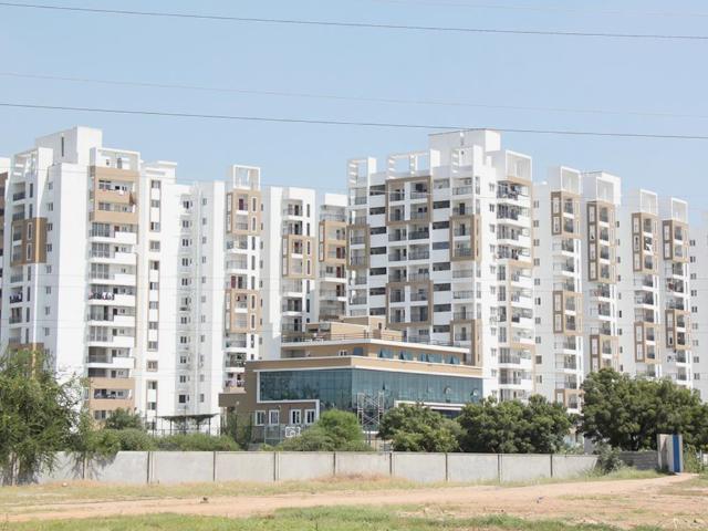 3 BHK Apartment in Bandlaguda Jagir for rent Hyderabad. The reference number is 21366235