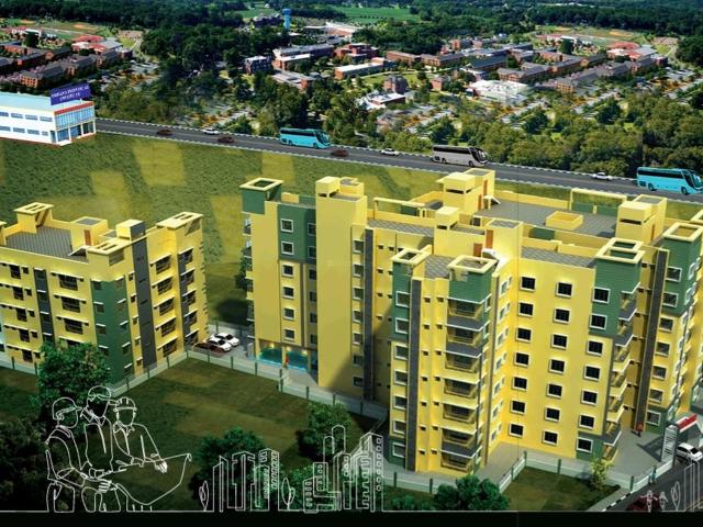 3 BHK Apartment in Baranagar for resale Kolkata. The reference number is 11377640