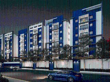 3 BHK Apartment in Begumpet for resale Hyderabad. The reference number is 20005870