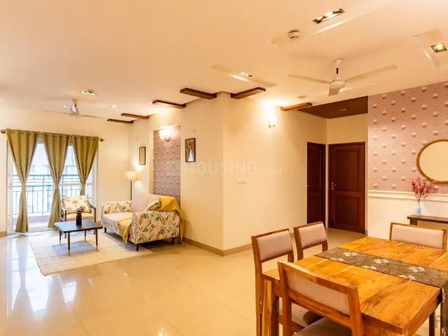 3 BHK Apartment in Bellandur for rent Bengaluru. The reference number is 21244365