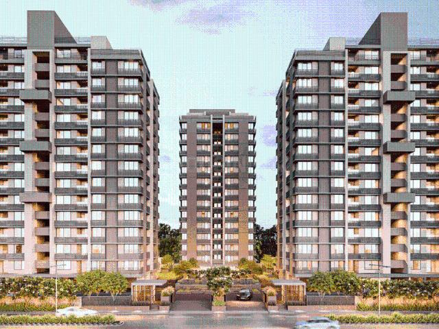 3 BHK Apartment in Bhat for rent Ahmedabad. The reference number is 20392278