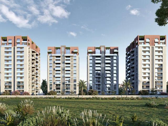 3 BHK Apartment in Bhimrad for resale Surat. The reference number is 21053792