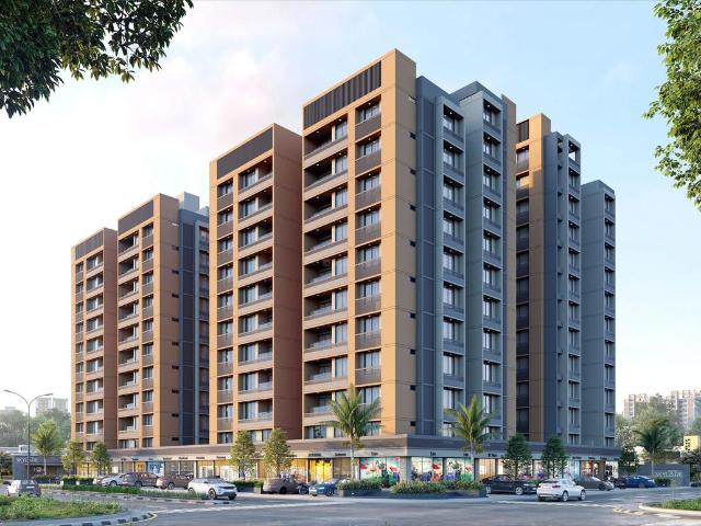 3 BHK Apartment in Gota for rent Ahmedabad. The reference number is 20864440