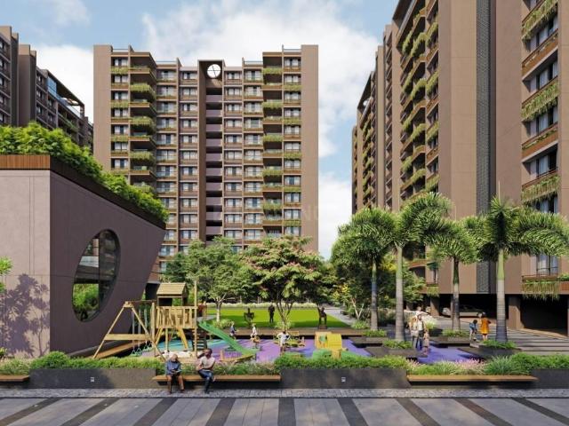 3 BHK Apartment in Gota for resale Ahmedabad. The reference number is 20068932