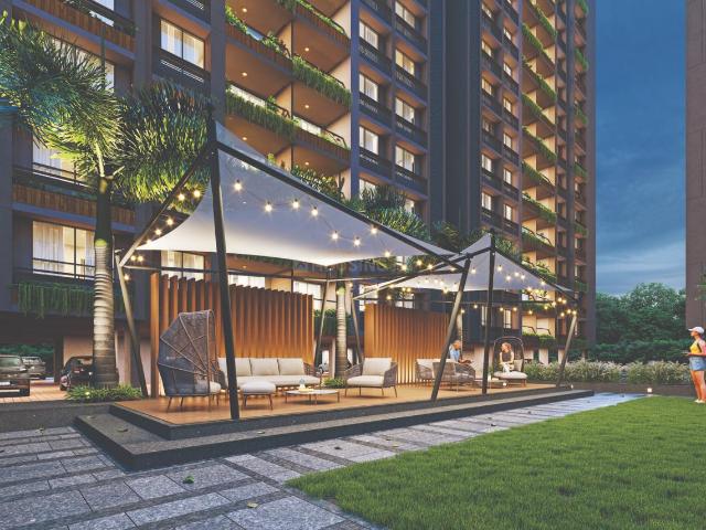 3 BHK Apartment in Gota for resale Ahmedabad. The reference number is 20375977