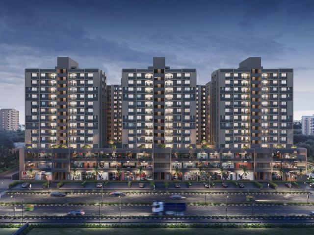 3 BHK Apartment in Gota for resale Ahmedabad. The reference number is 20406242