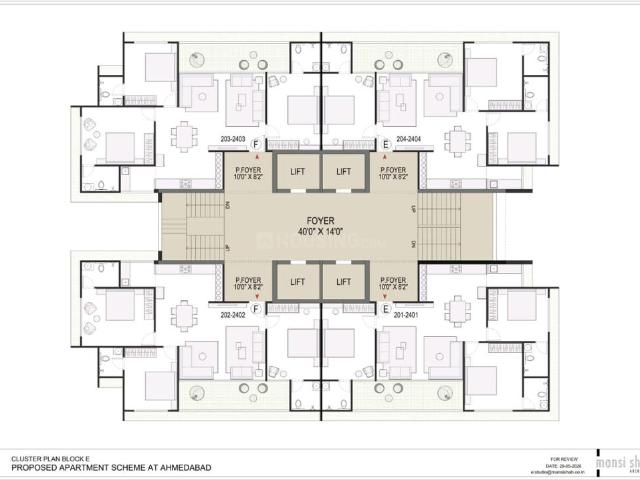 3 BHK Apartment in Godhavi for resale Ahmedabad. The reference number is 20862443