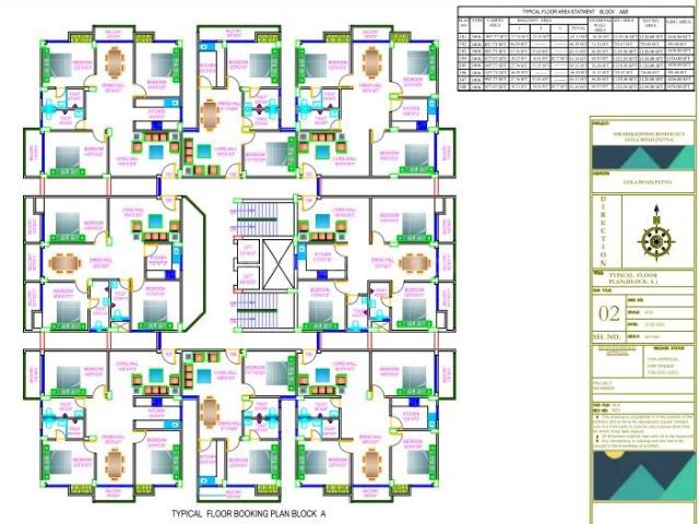 3 BHK Apartment in Gola Road for resale Patna. The reference number is 20180672