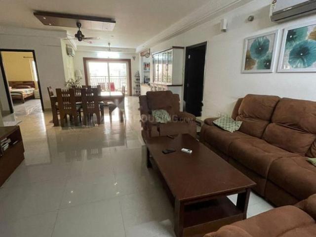 3 BHK Apartment in Gachibowli for rent Hyderabad. The reference number is 20736085