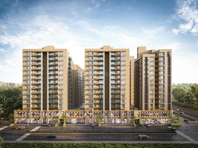 3 BHK Apartment in Ghuma for resale Ahmedabad. The reference number is 21100199
