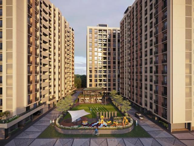 3 BHK Apartment in Ghuma for resale Ahmedabad. The reference number is 21174102