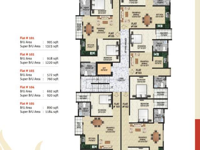 3 BHK Apartment in Danapur Khagaul Road for resale Patna. The reference number is 20215226