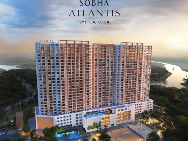 3 BHK Apartment in Eroor for resale Kochi. The reference number is 18911438