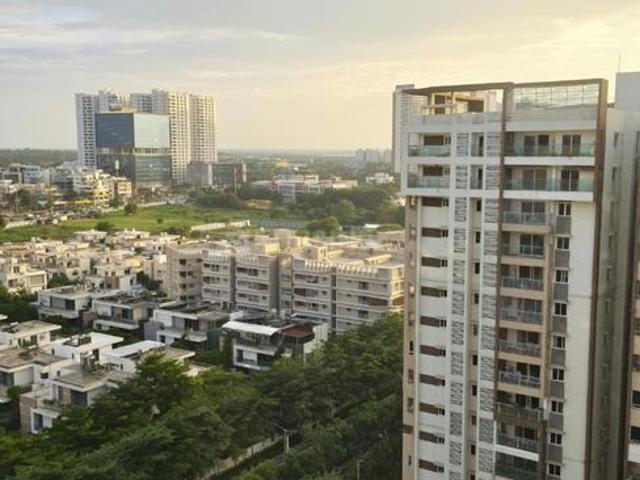3 BHK Apartment in Kothaguda for rent Hyderabad. The reference number is 20977705