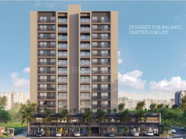 3 BHK Apartment in Koba for resale Gandhinagar. The reference number is 17884025